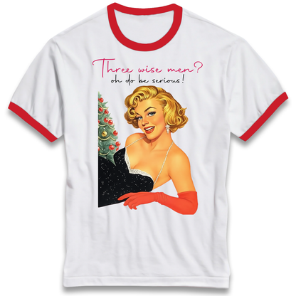 Three Wise Men Christmas Ringer T Shirt