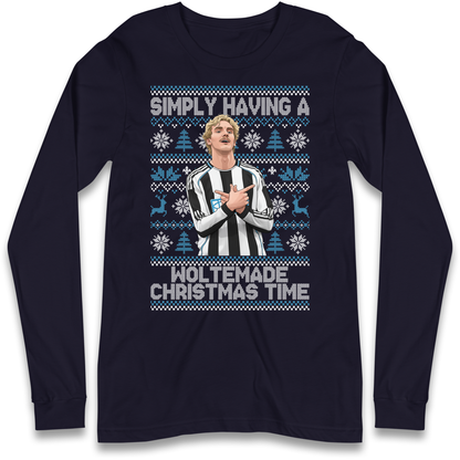 Newcastle united Christmas Longsleeve T Shirt