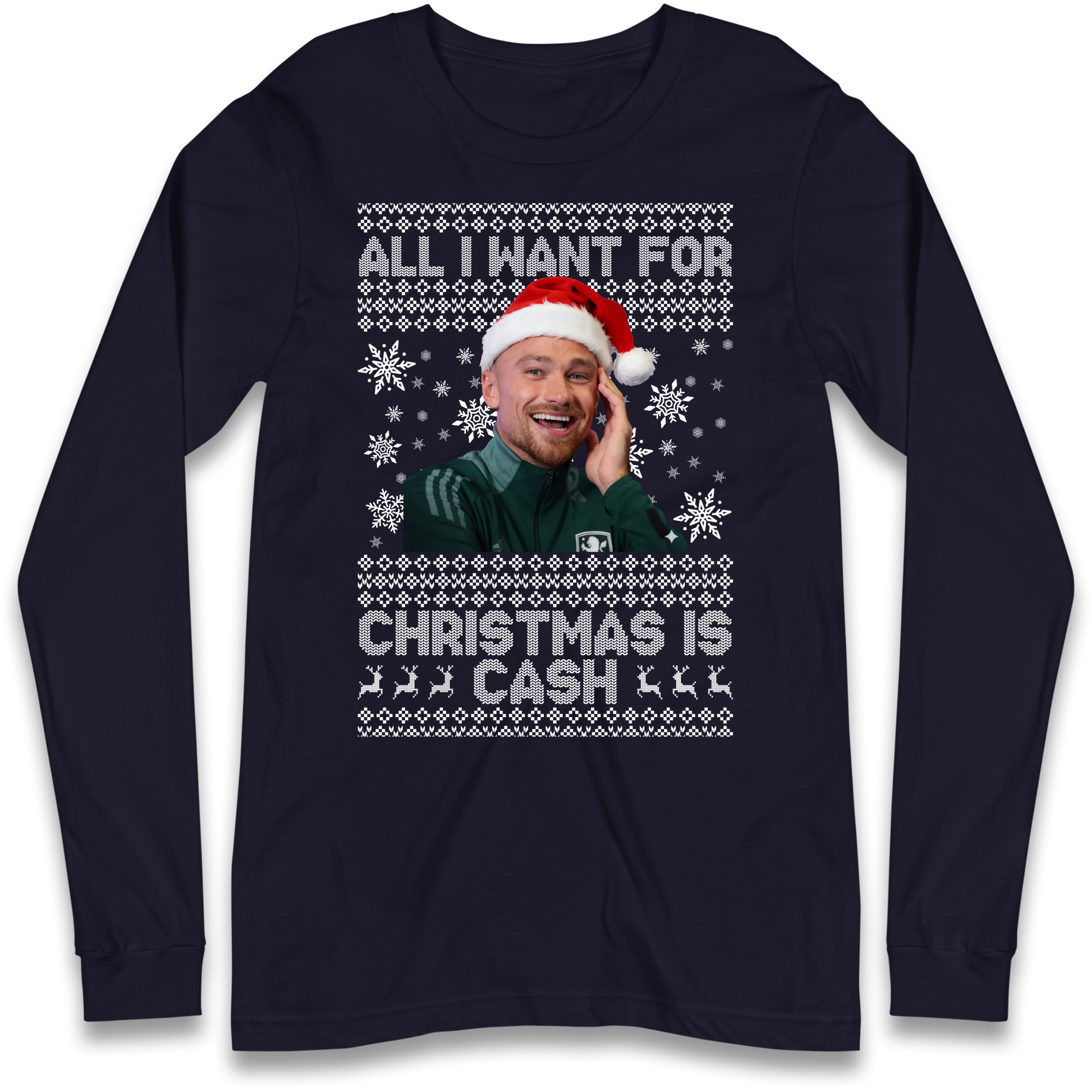 Matt Cash Christmas Longsleeve T Shirt