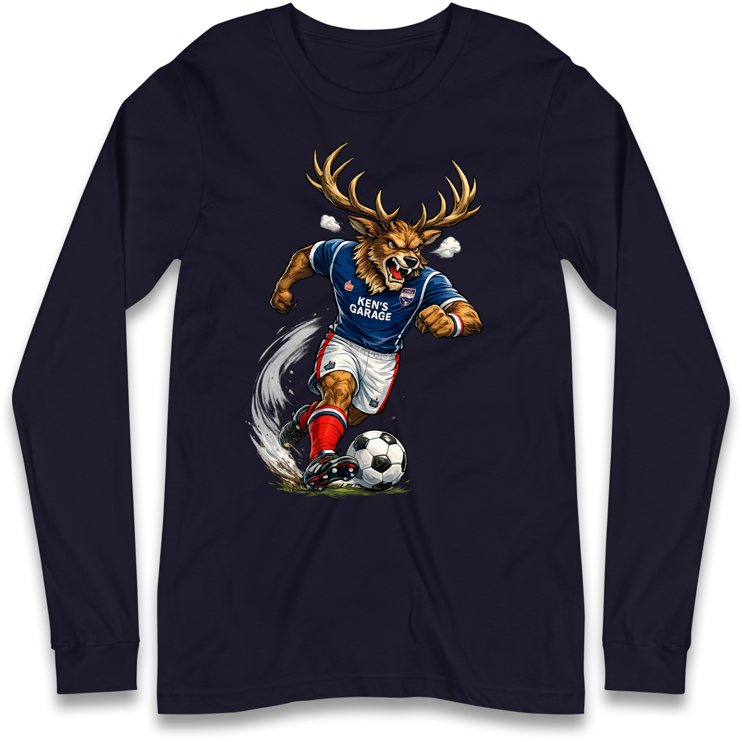 Classic Ross County 1991 Football Longsleeve T Shirt