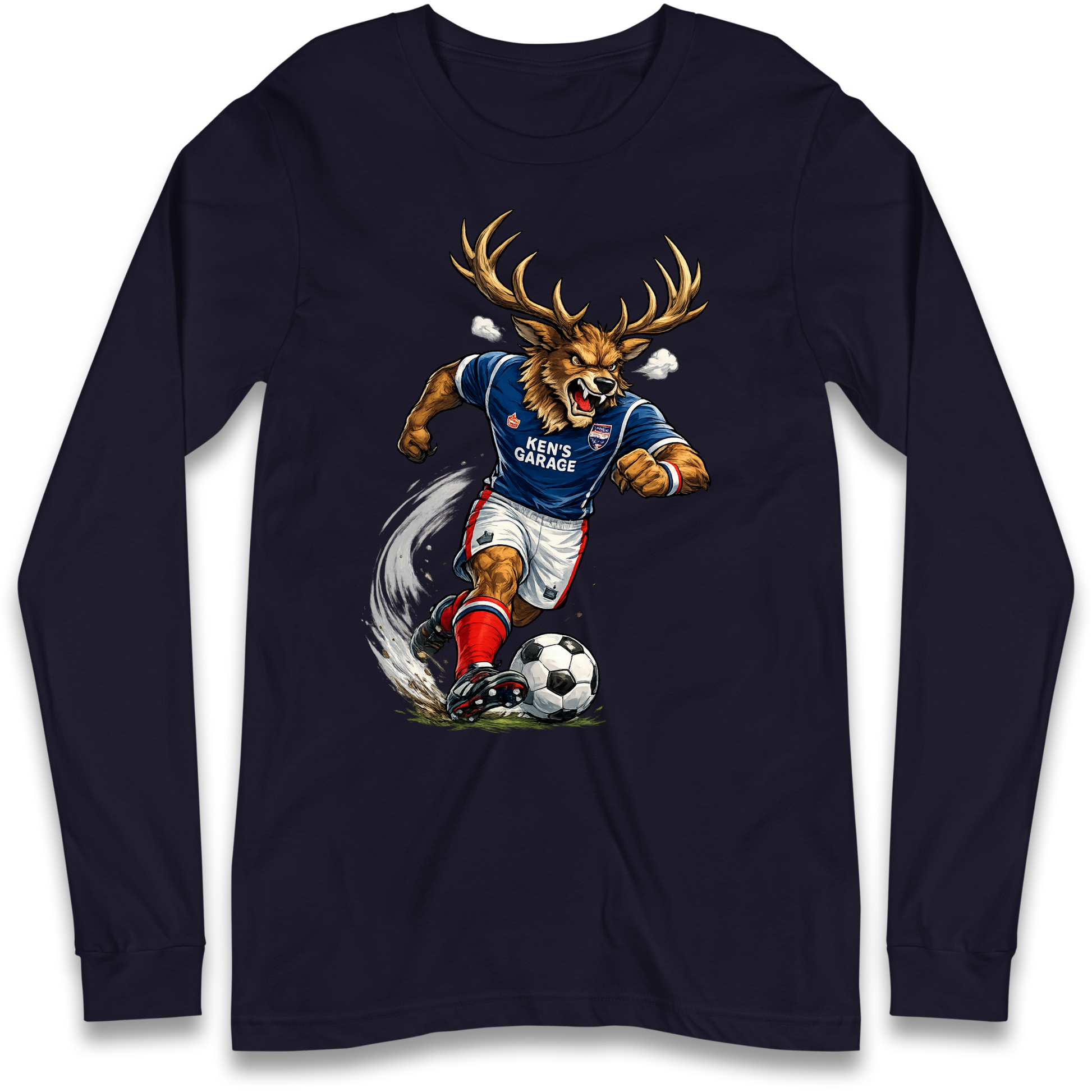 Classic Ross County 1991 Football Longsleeve T Shirt