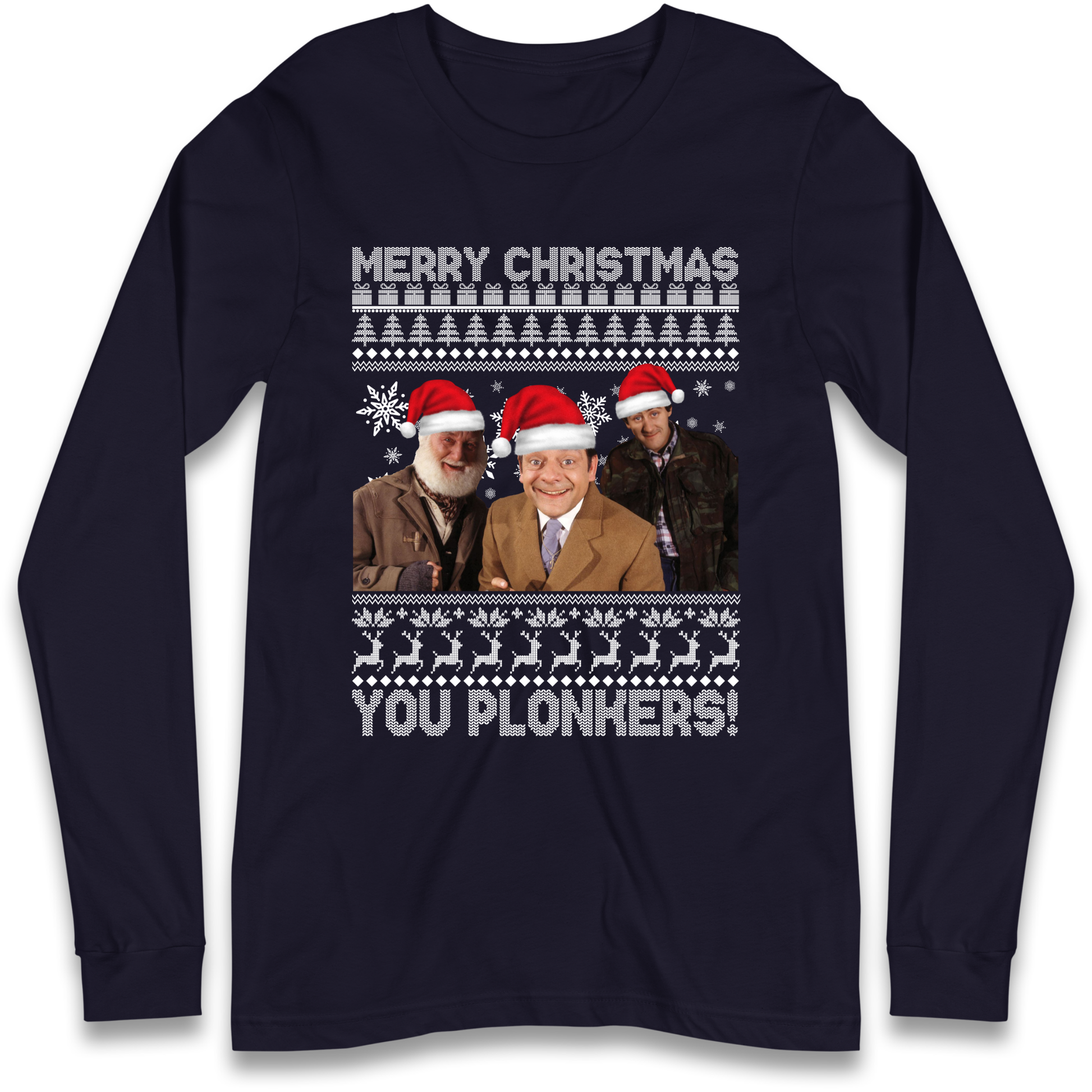 Plonkers Christmas Longsleeve T Shirt