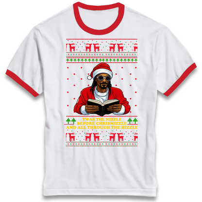 Snoop Dogg Nizzle Christmas Ringer T Shirt