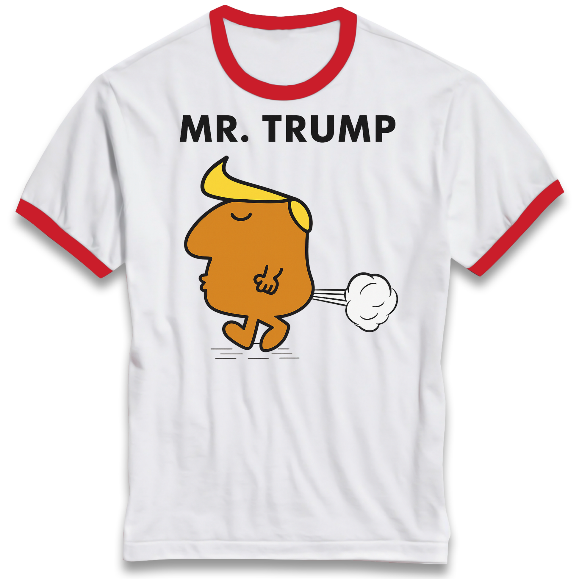 Donald Trump Parody Ringer T Shirt