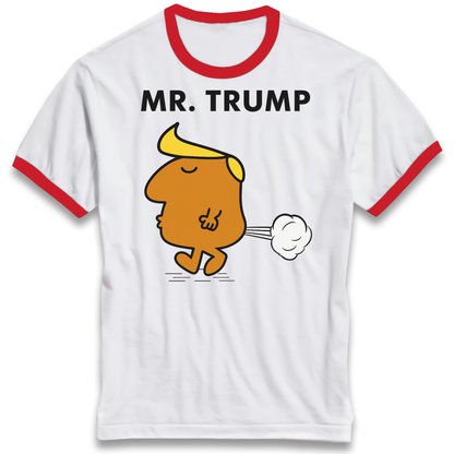 Donald Trump Parody Ringer T Shirt