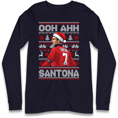 M'nchester United Christmas Longsleeve T Shirt