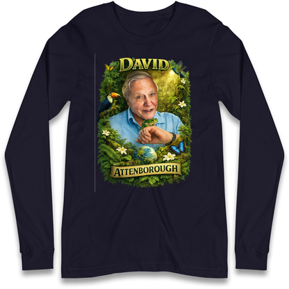 David Attenborough Longsleeve T Shirt