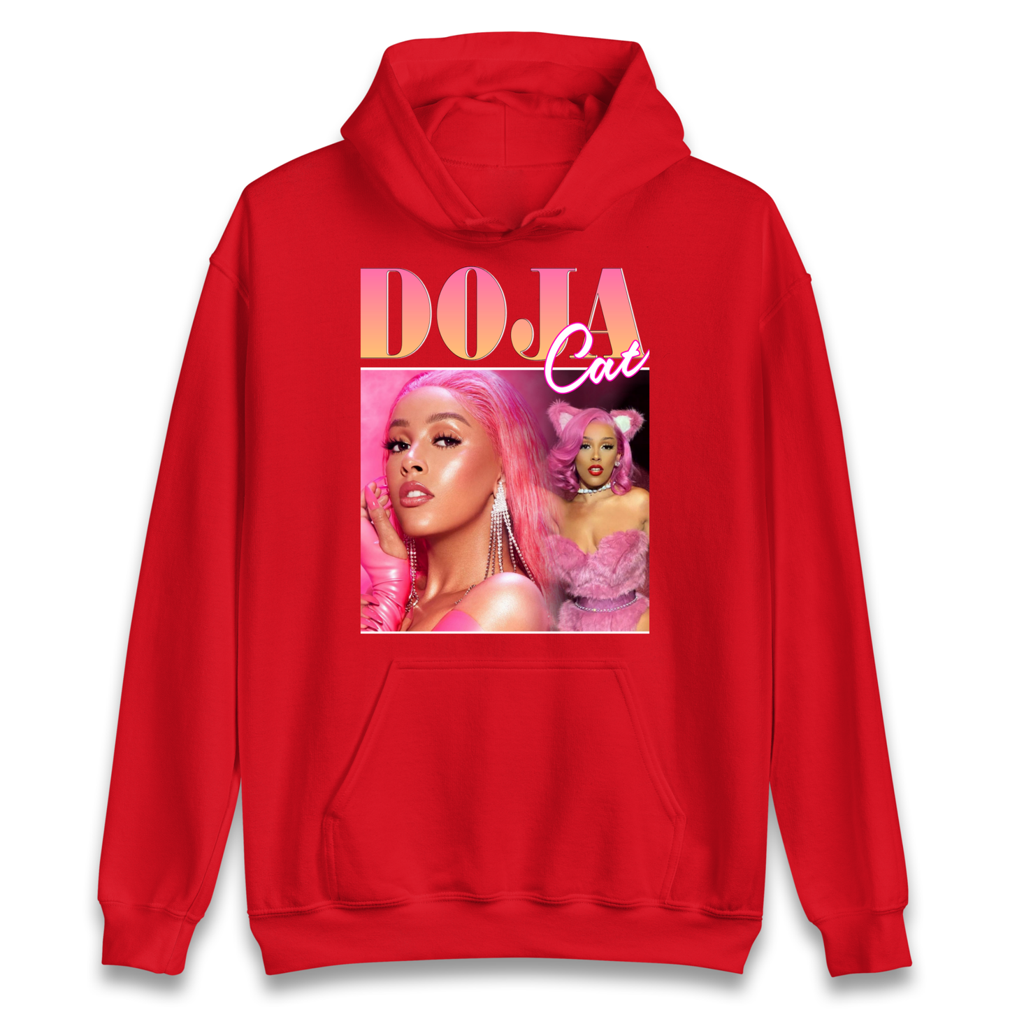 Doja Cat Pink Hoodie 