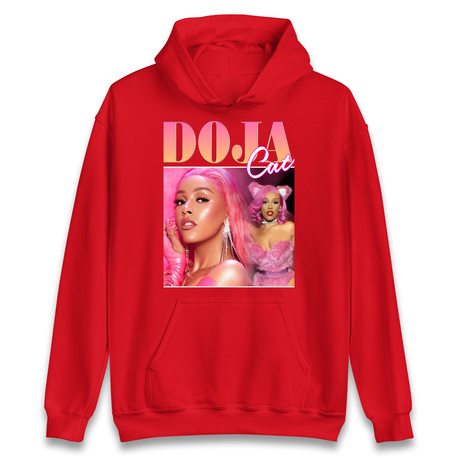 Doja Cat Pink Hoodie 