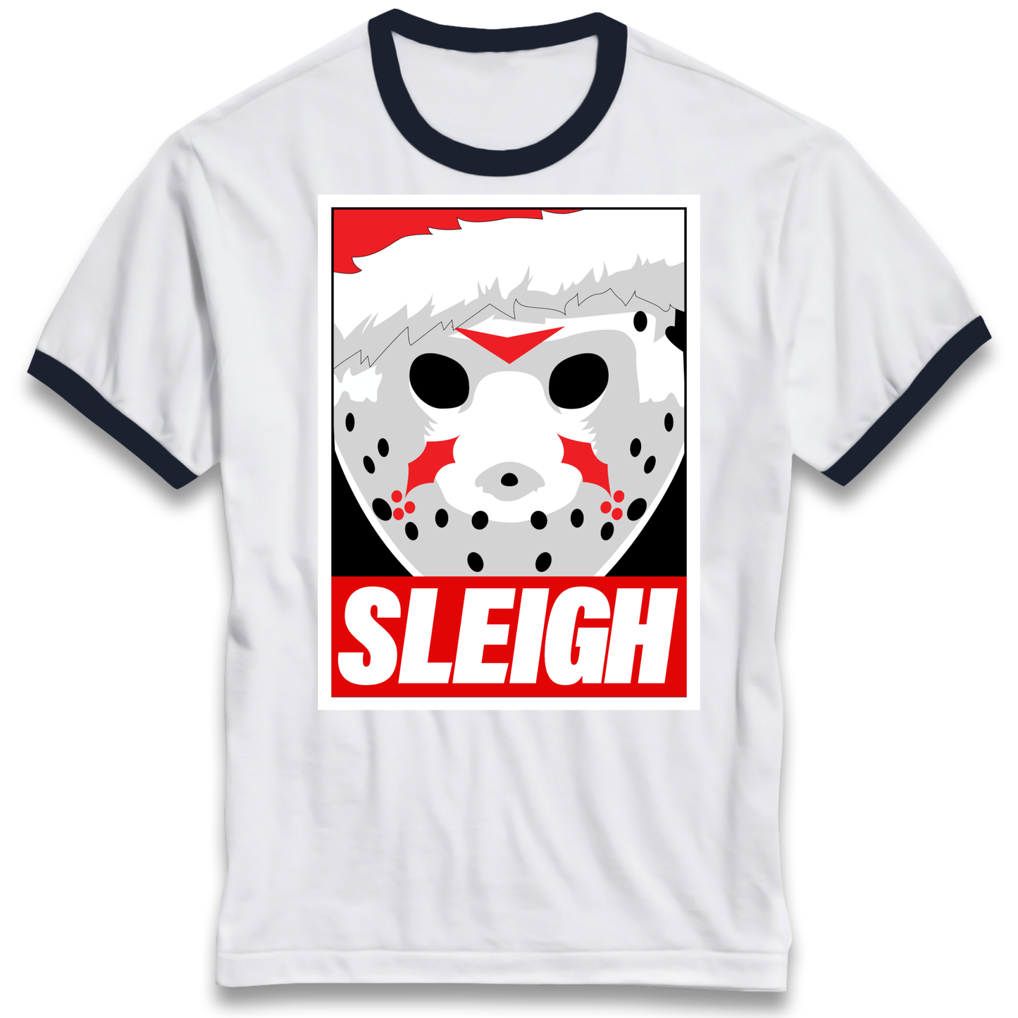 Jason Sleigh Christmas Ringer T Shirt