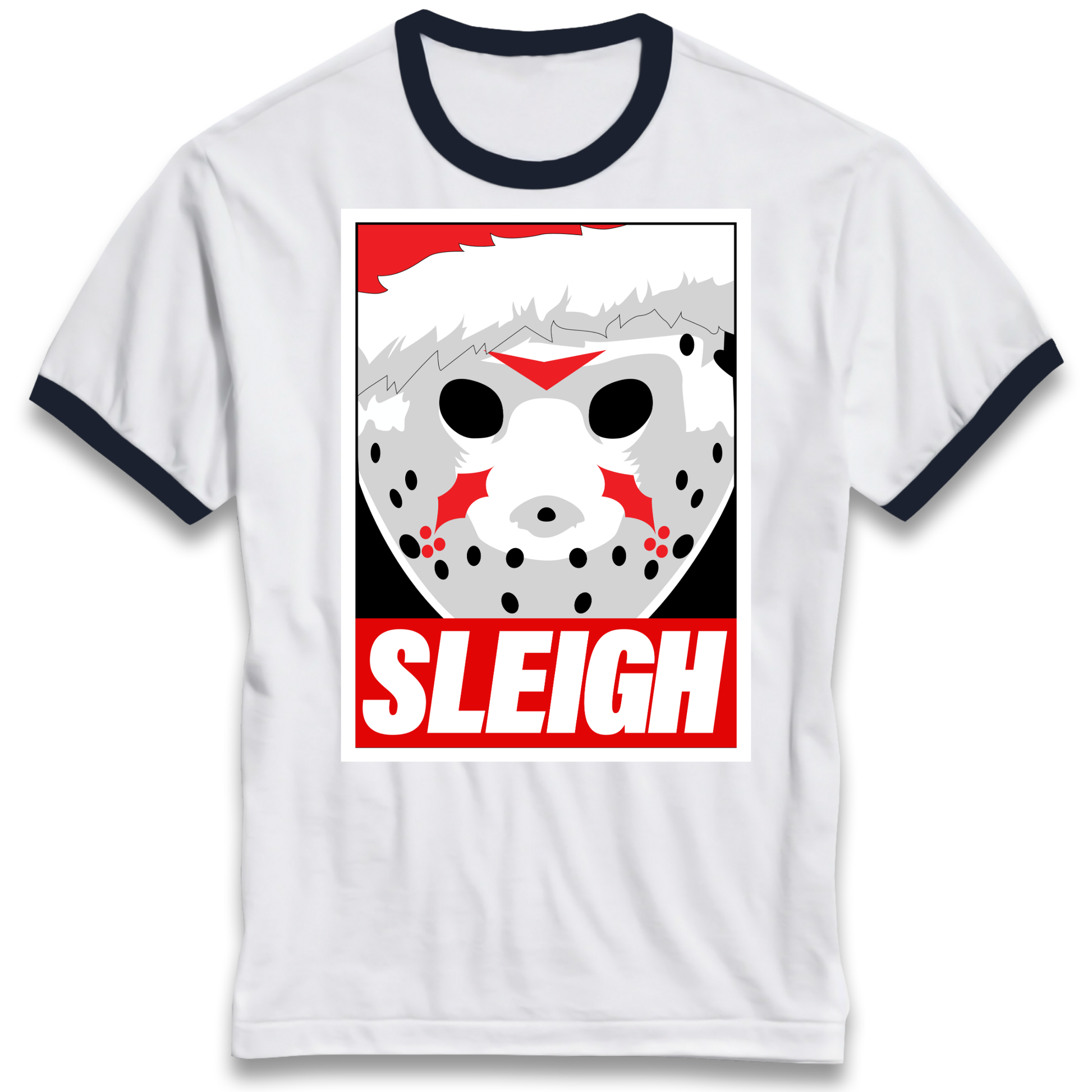 Jason Sleigh Christmas Ringer T Shirt
