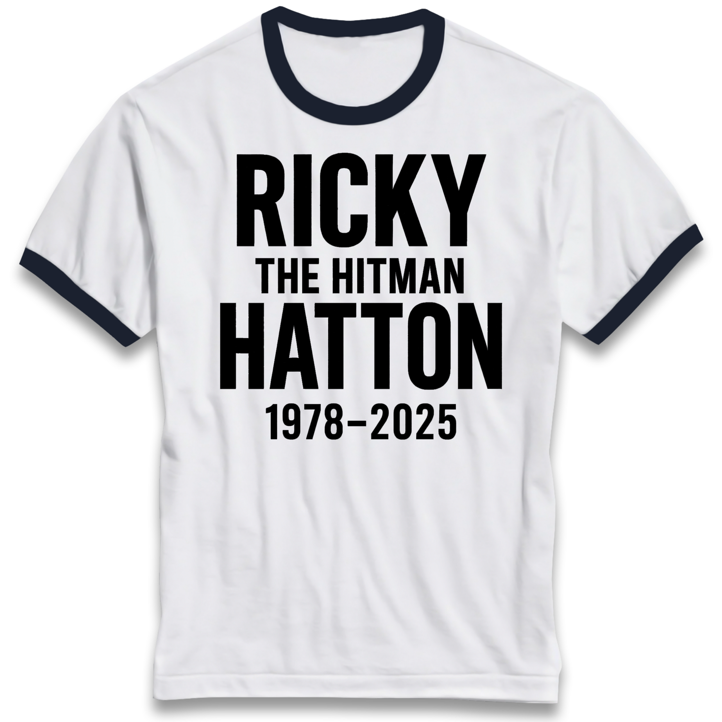 Ricky The Hitman Hatton 1978 2025 Ringer T Shirt