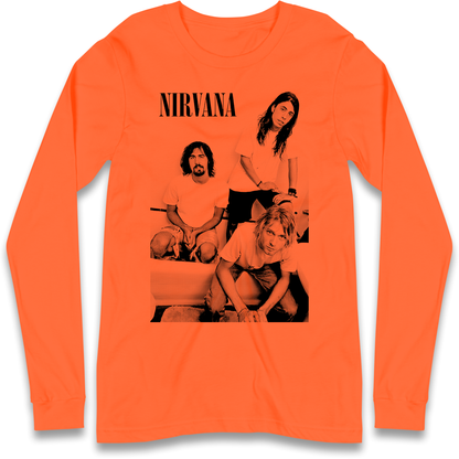 Nirvana Band Longsleeve T Shirt