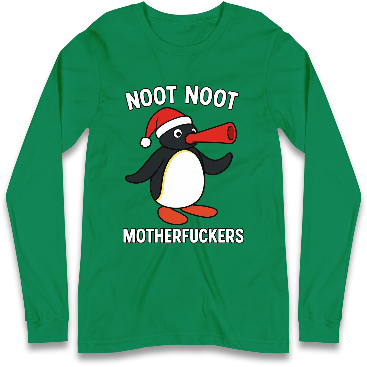 Pingu Christmas Longsleeve T Shirt