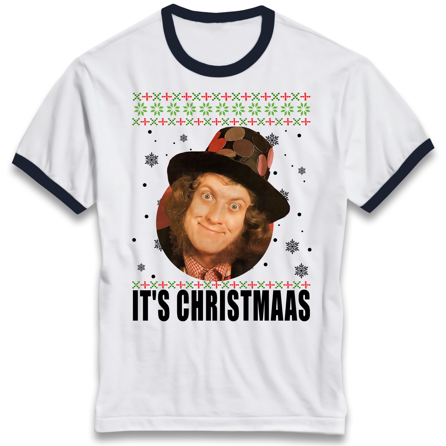 Noddy Christmas Ringer T Shirt