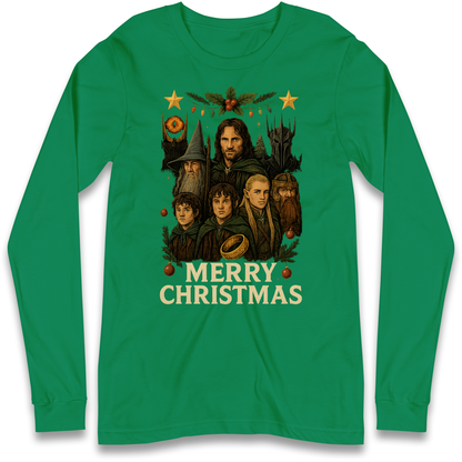 Lord of The Rings Christmas Longsleeve T Shirt