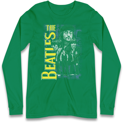 The Beatles Group Longsleeve T Shirt