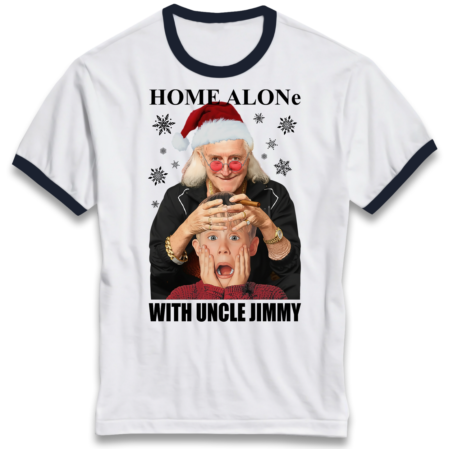 Home Alone Uncle Jimmy Ringer T Shirt