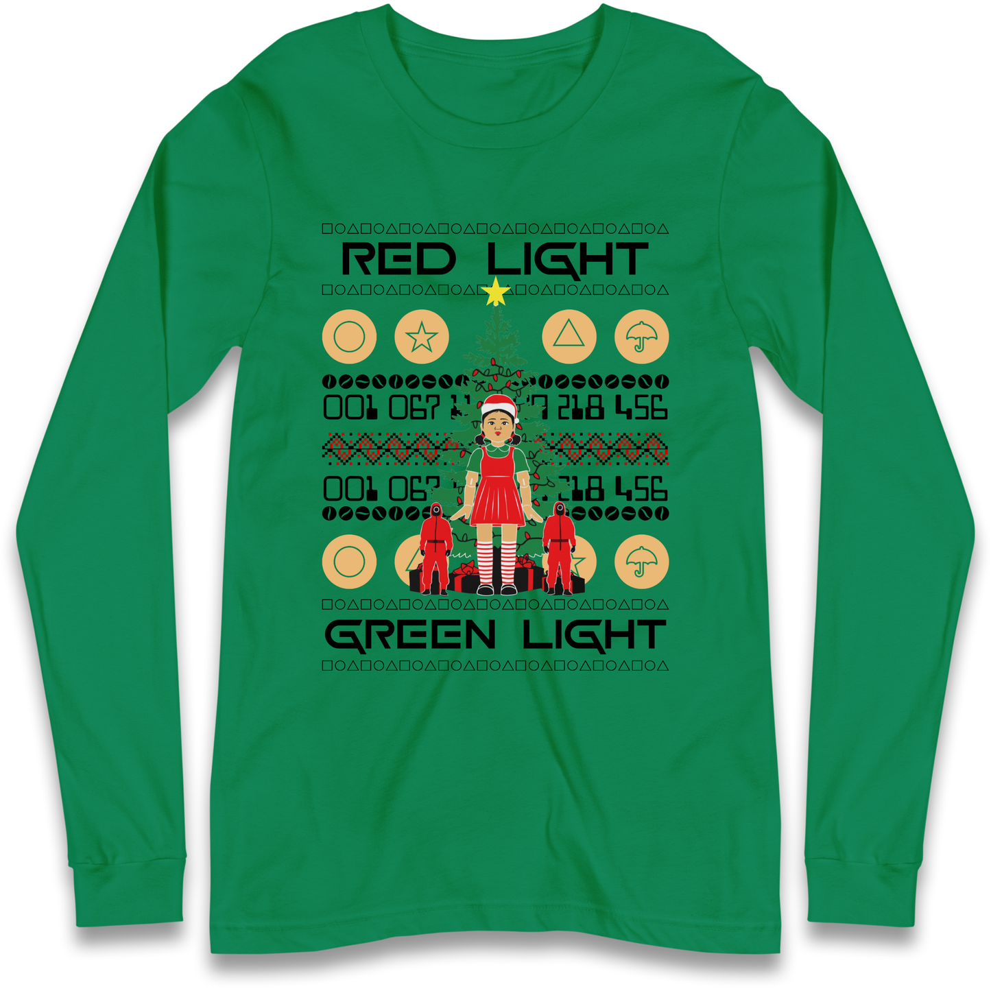 Squid Game Christmas Longsleeve T Shirt
