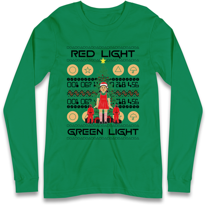Squid Game Christmas Longsleeve T Shirt