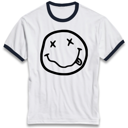 Retro Nirvana 1991 Ringer T Shirt