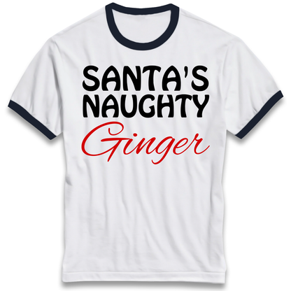 Naughty Ginger Ringer T Shirt