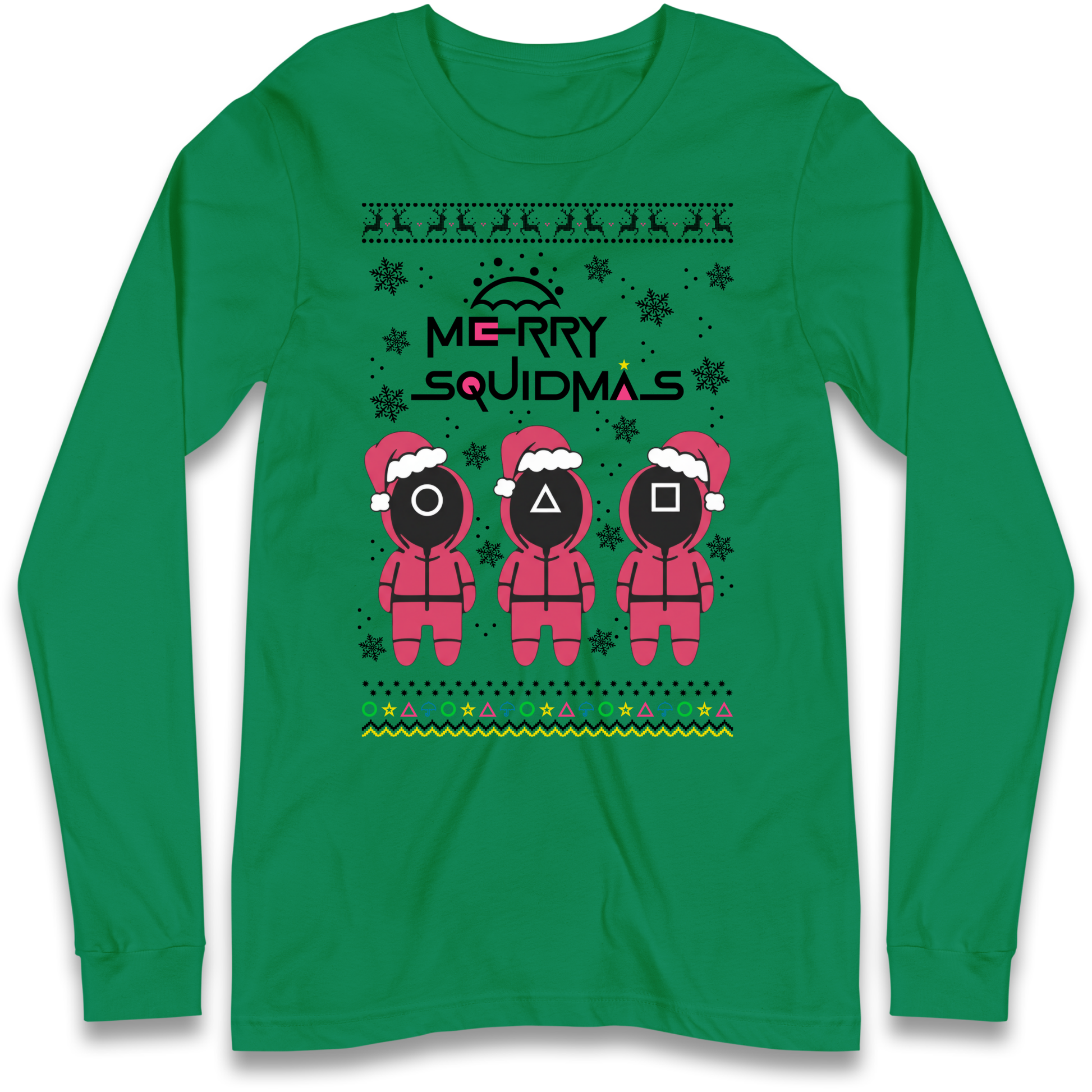 merry Squidmas Longsleeve T Shirt