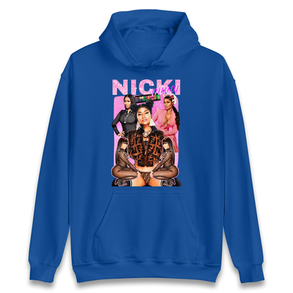 Nicki Minaj Pink Sparkle Bootleg Hoodie