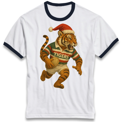 Leicester Tigers Ringer T Shirt