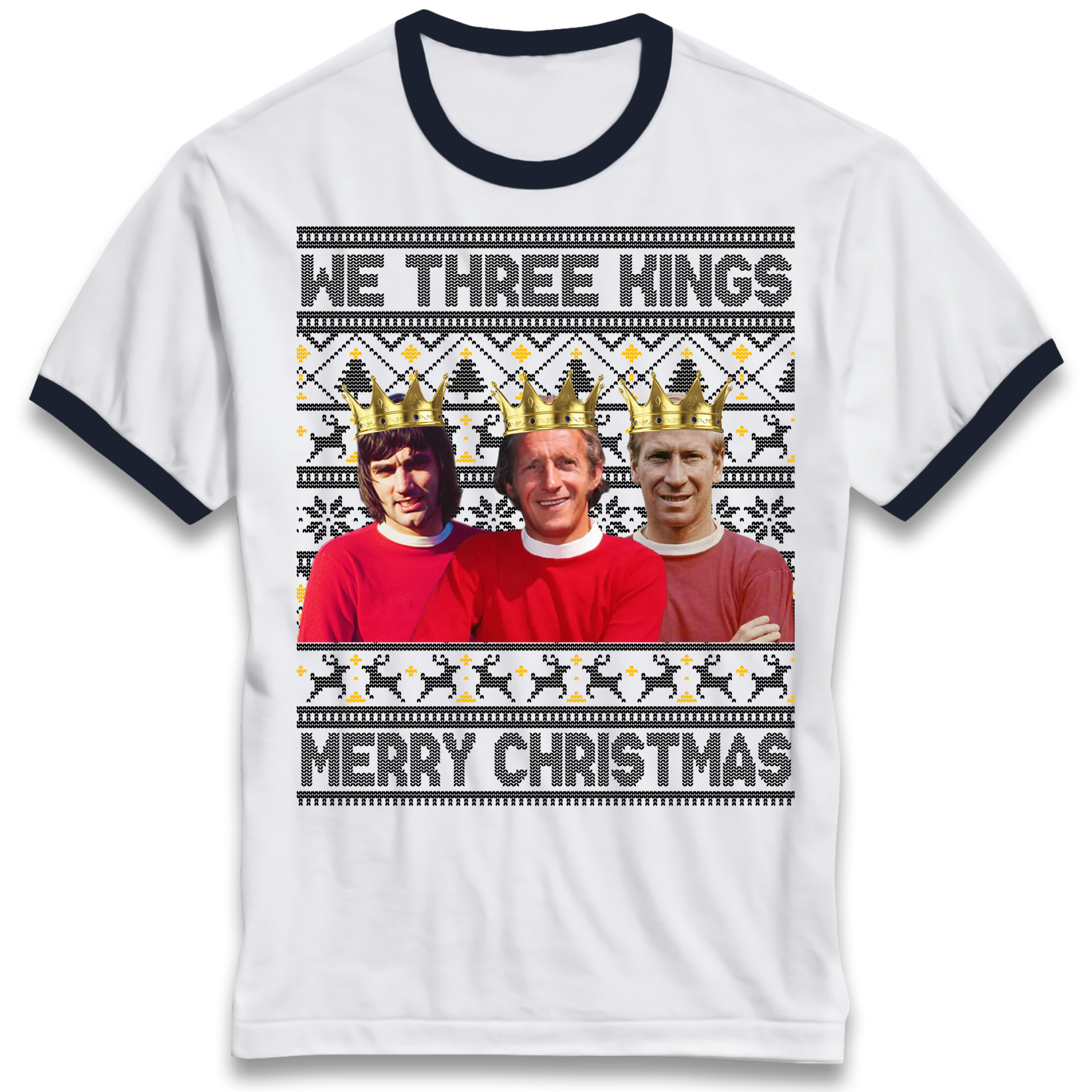 We Three Kings Ringer T Shirt