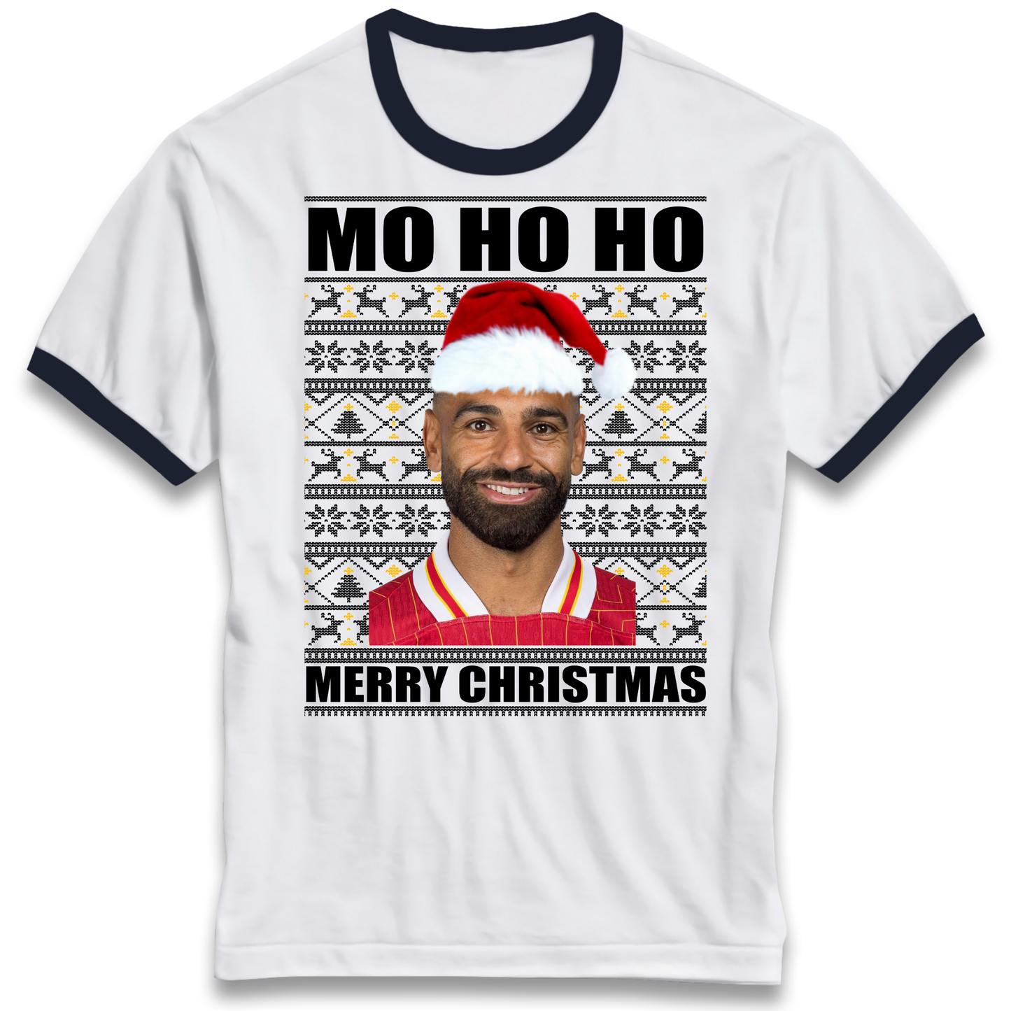 Mo Ho Ho Salah Ringer T Shirt