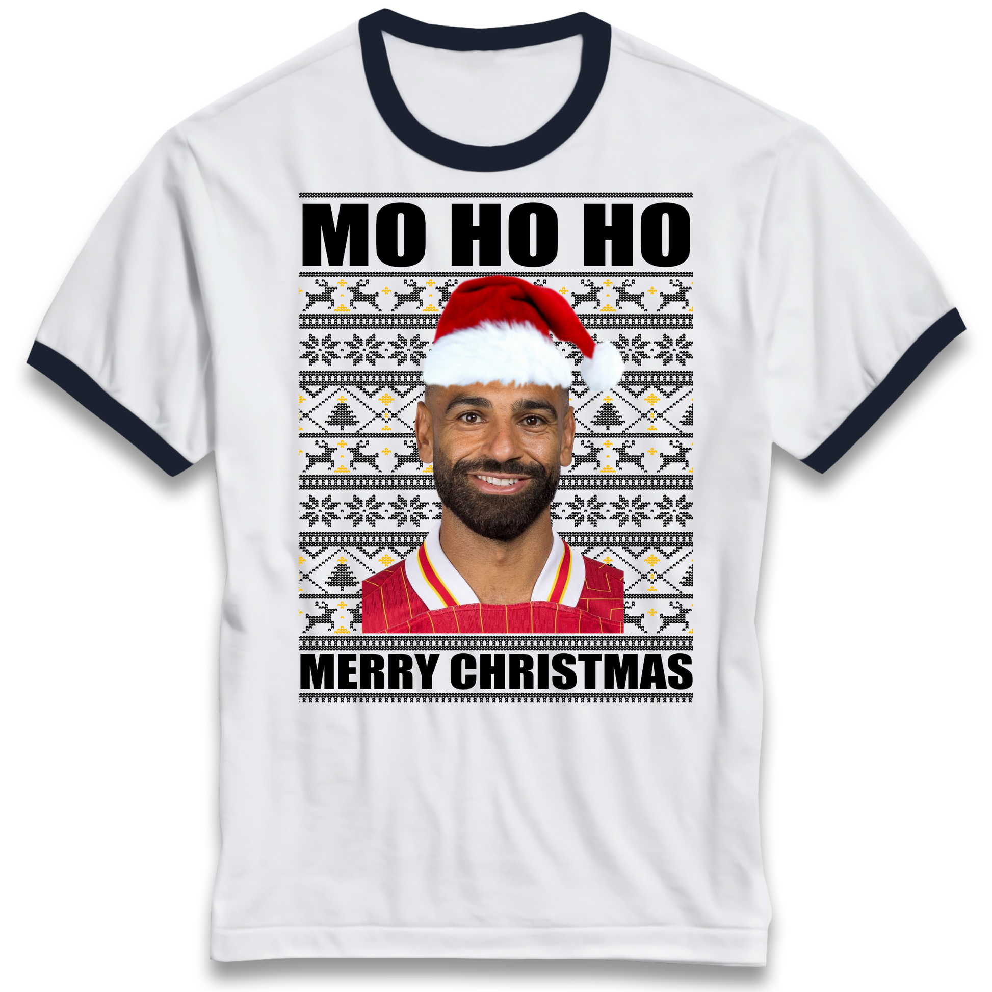 Mo Ho Ho Salah Ringer T Shirt