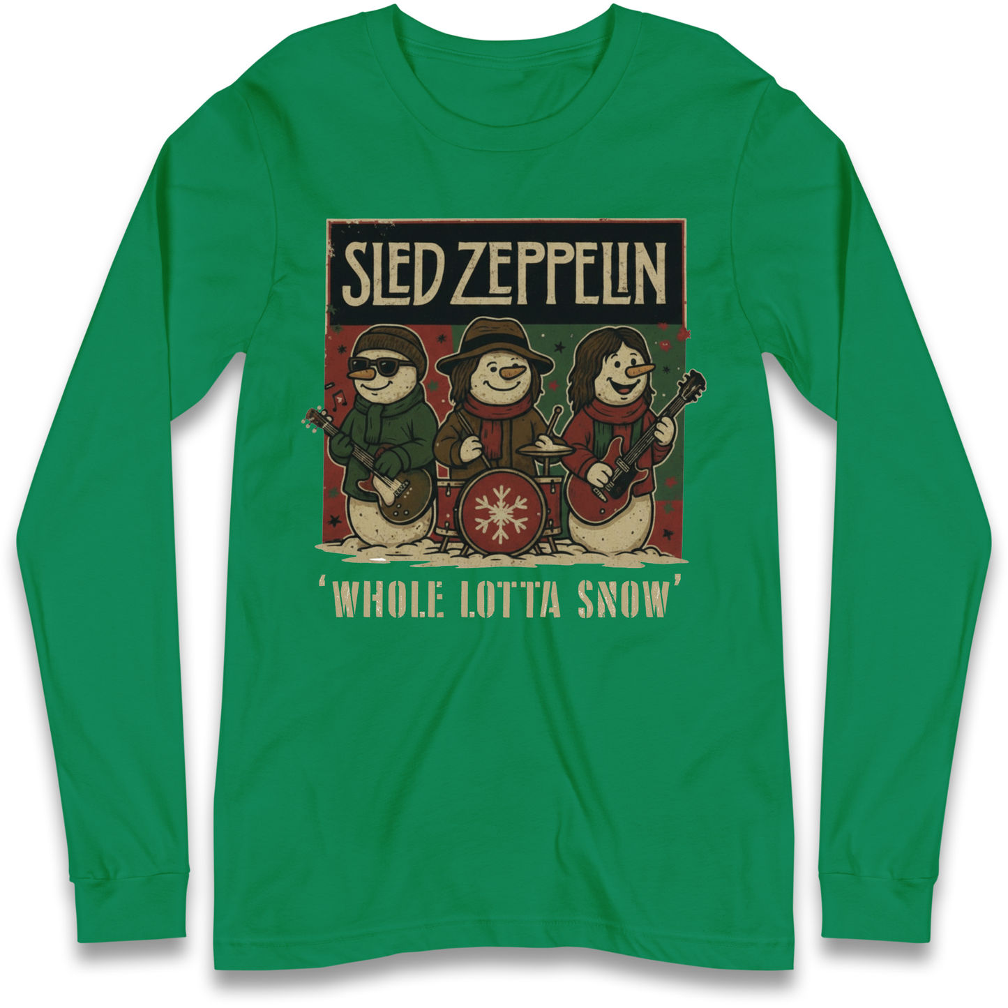Led Zeppelin Christmas Longsleeve T Shirt