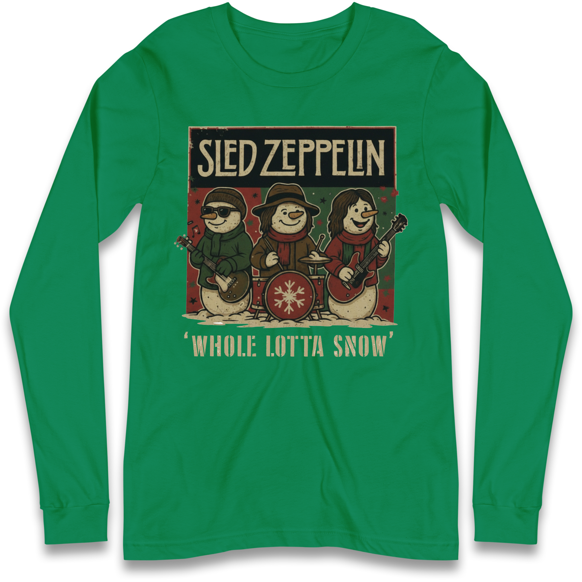 Led Zeppelin Christmas Longsleeve T Shirt