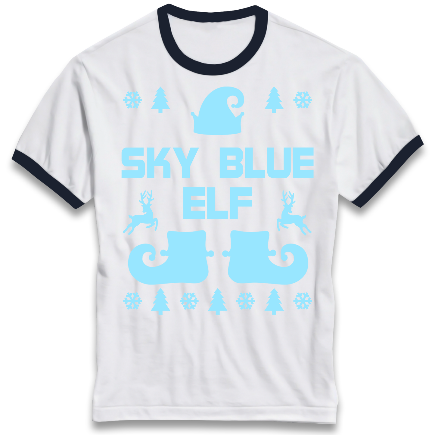 Coventry City FC Christmas Ringer T Shirt