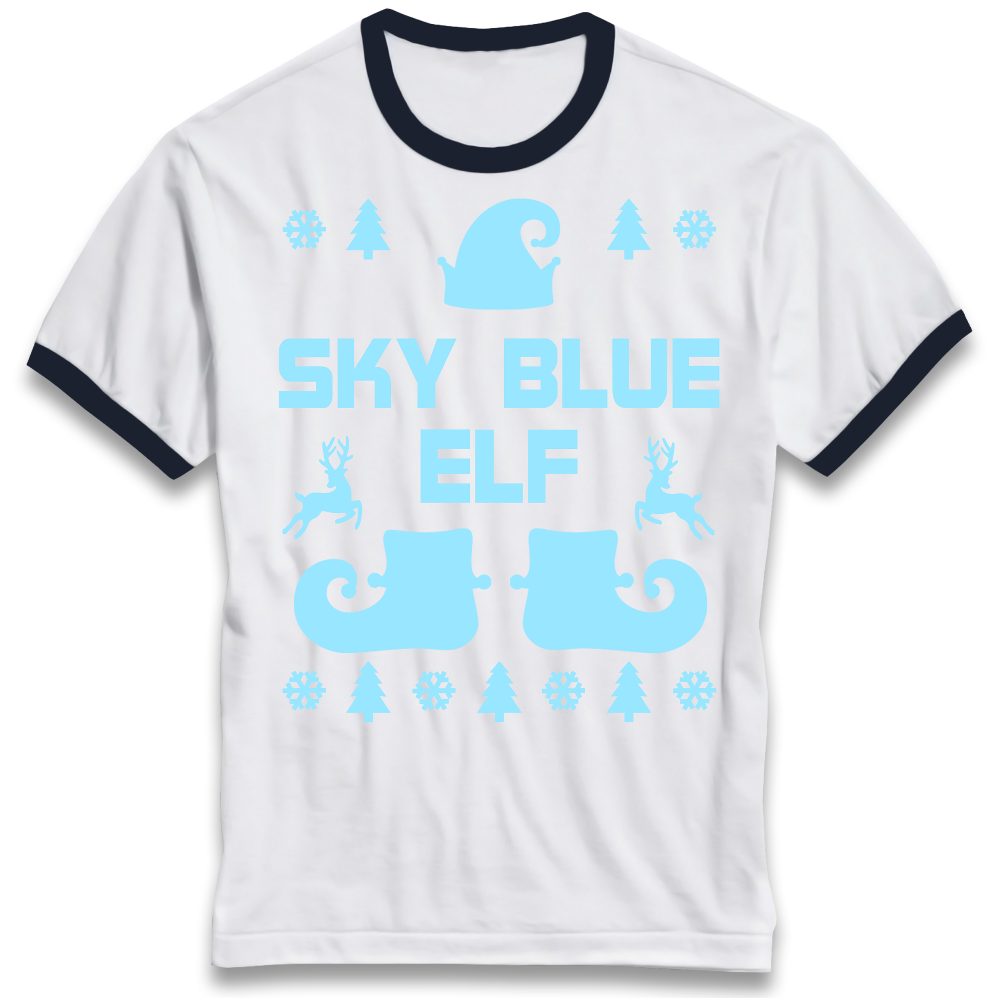 Coventry City FC Christmas Ringer T Shirt