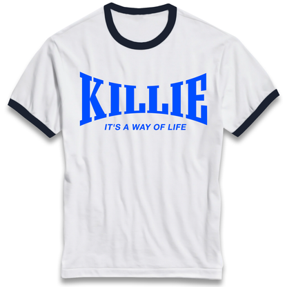 Kilmarnock Football Ringer T Shirt