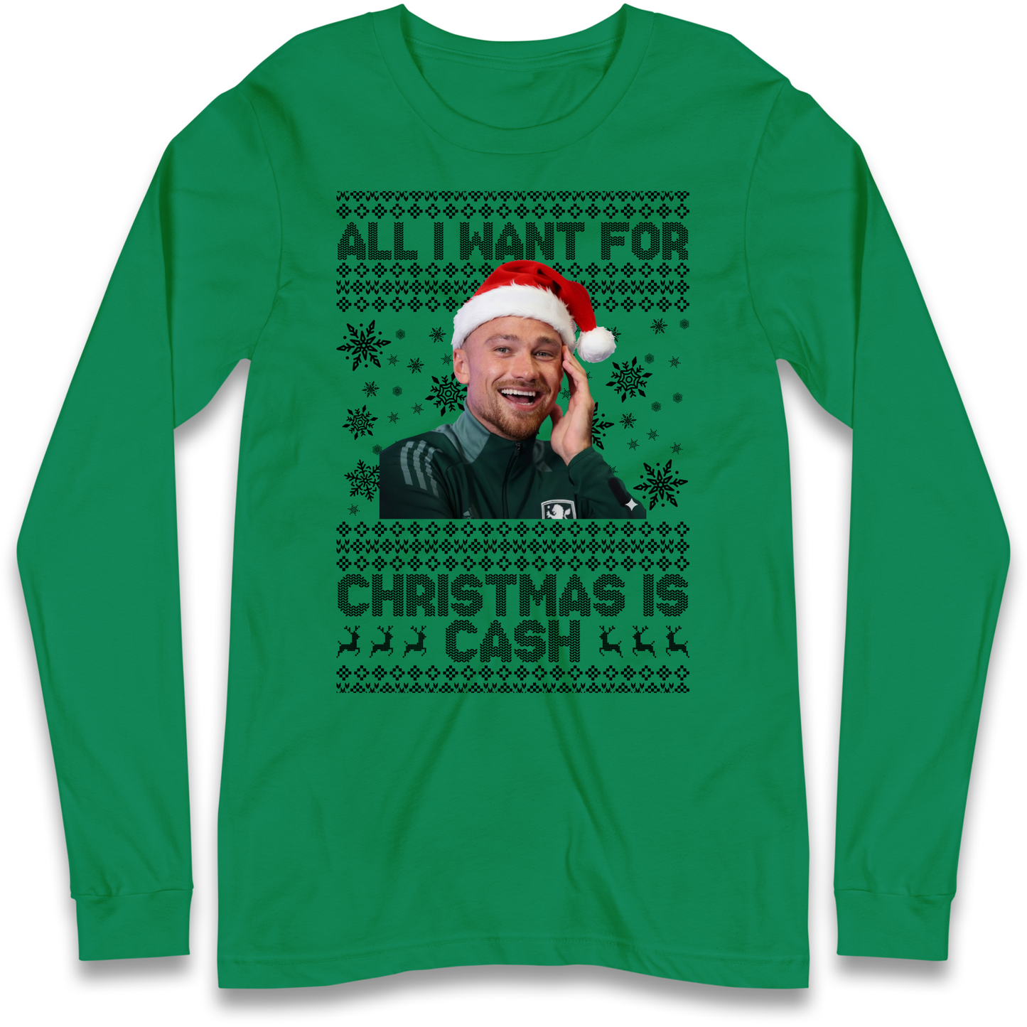 Matt Cash Christmas Longsleeve T Shirt