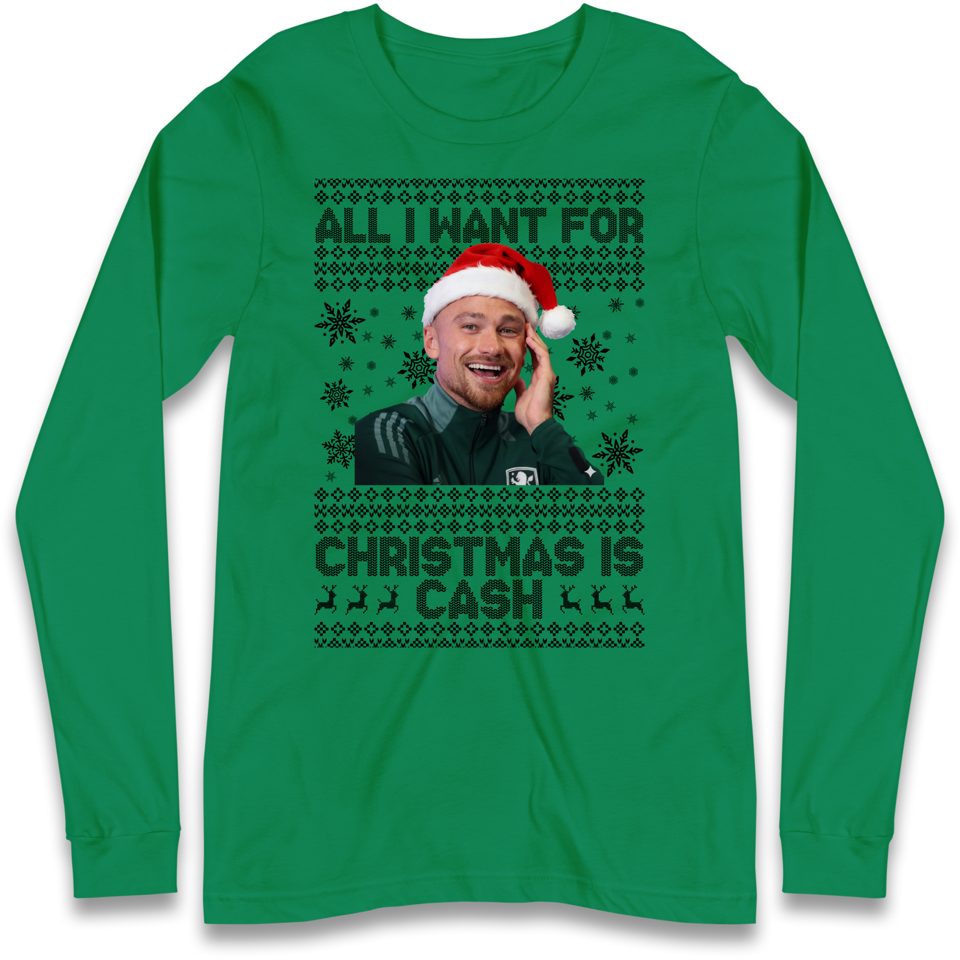 Matt Cash Christmas Longsleeve T Shirt
