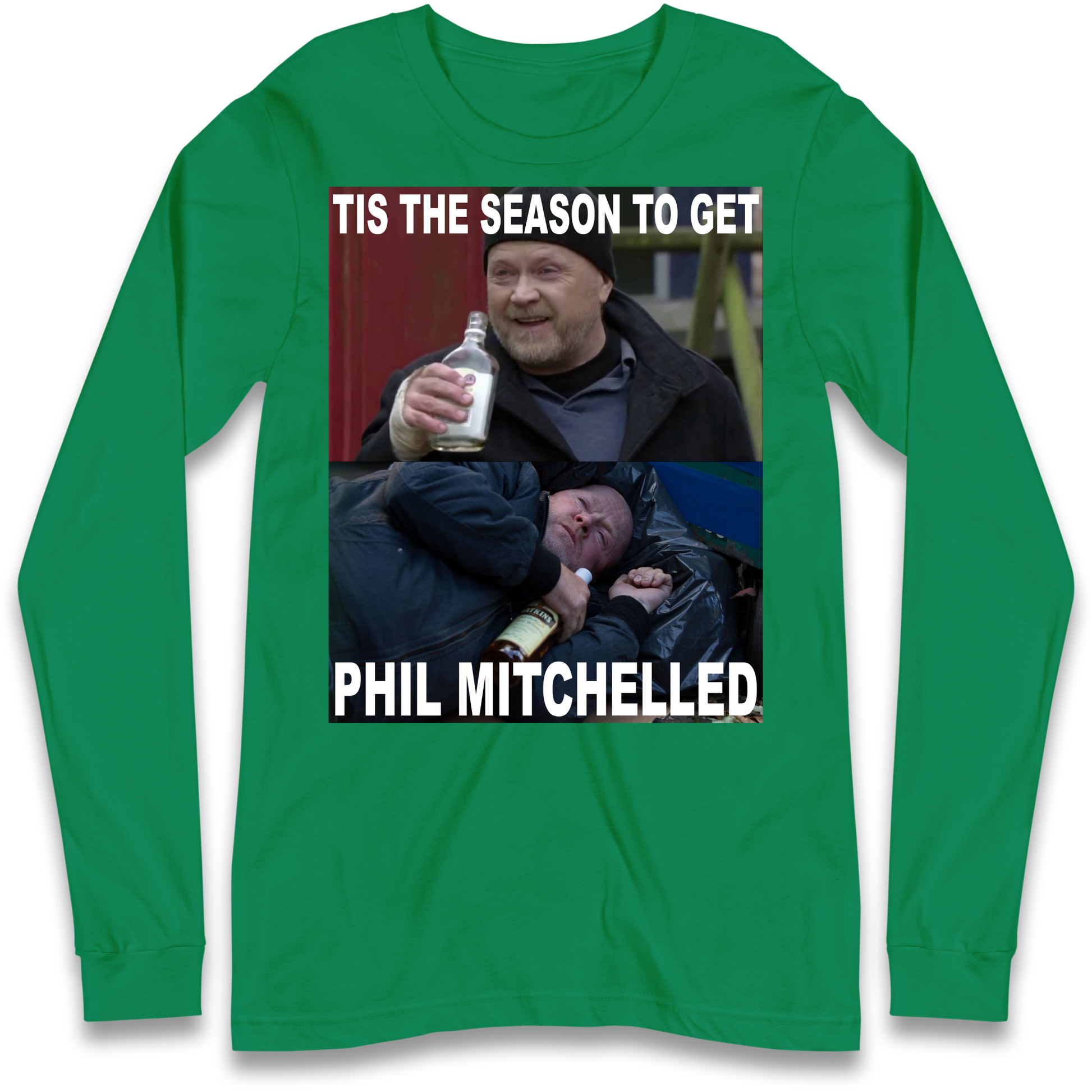 Phil Mitchell Christmas Longsleeve T Shirt