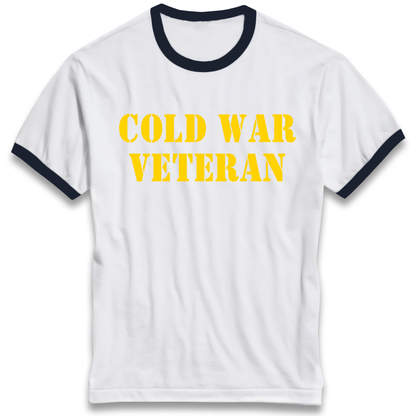 Cold War 1985–1991 Veteran Ringer Tee