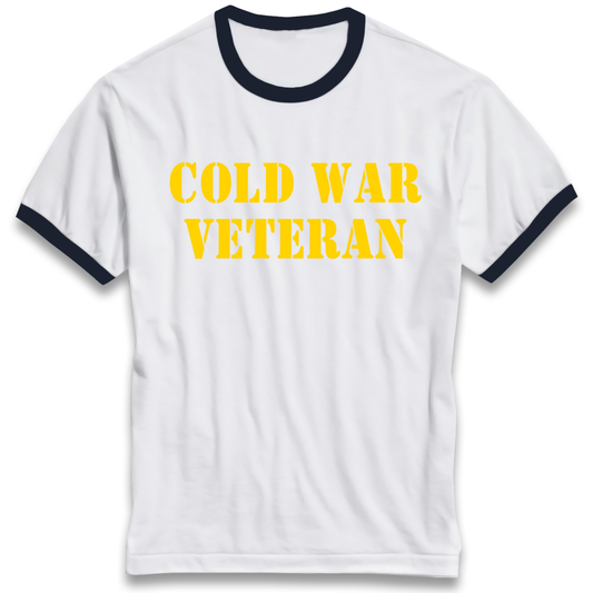 Cold War 1985–1991 Veteran Ringer Tee