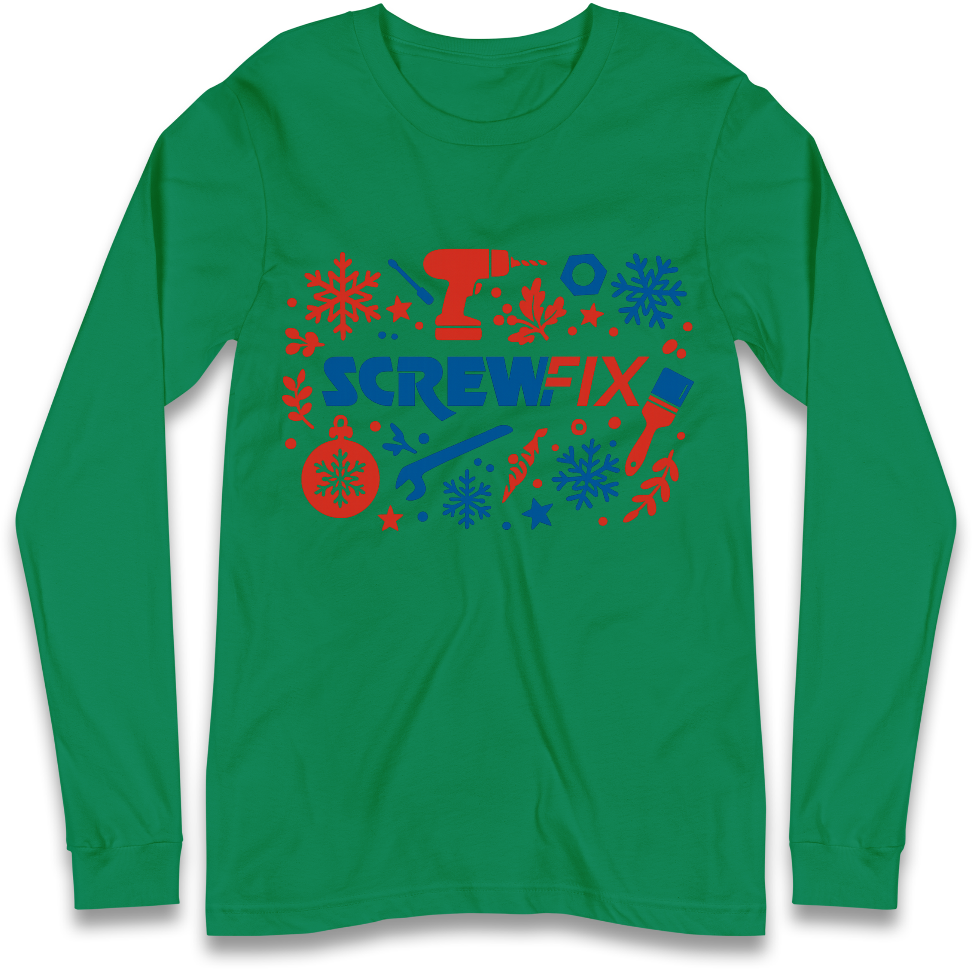 Screwfix Christmas Longsleeve T Shirt