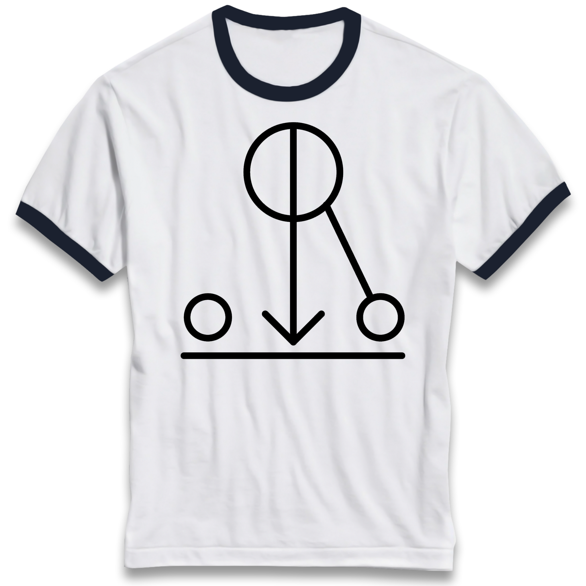 Iron Maiden Band Symbol Ringer T Shirt