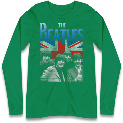 The Beatles Union Jack Longsleeve T Shirt