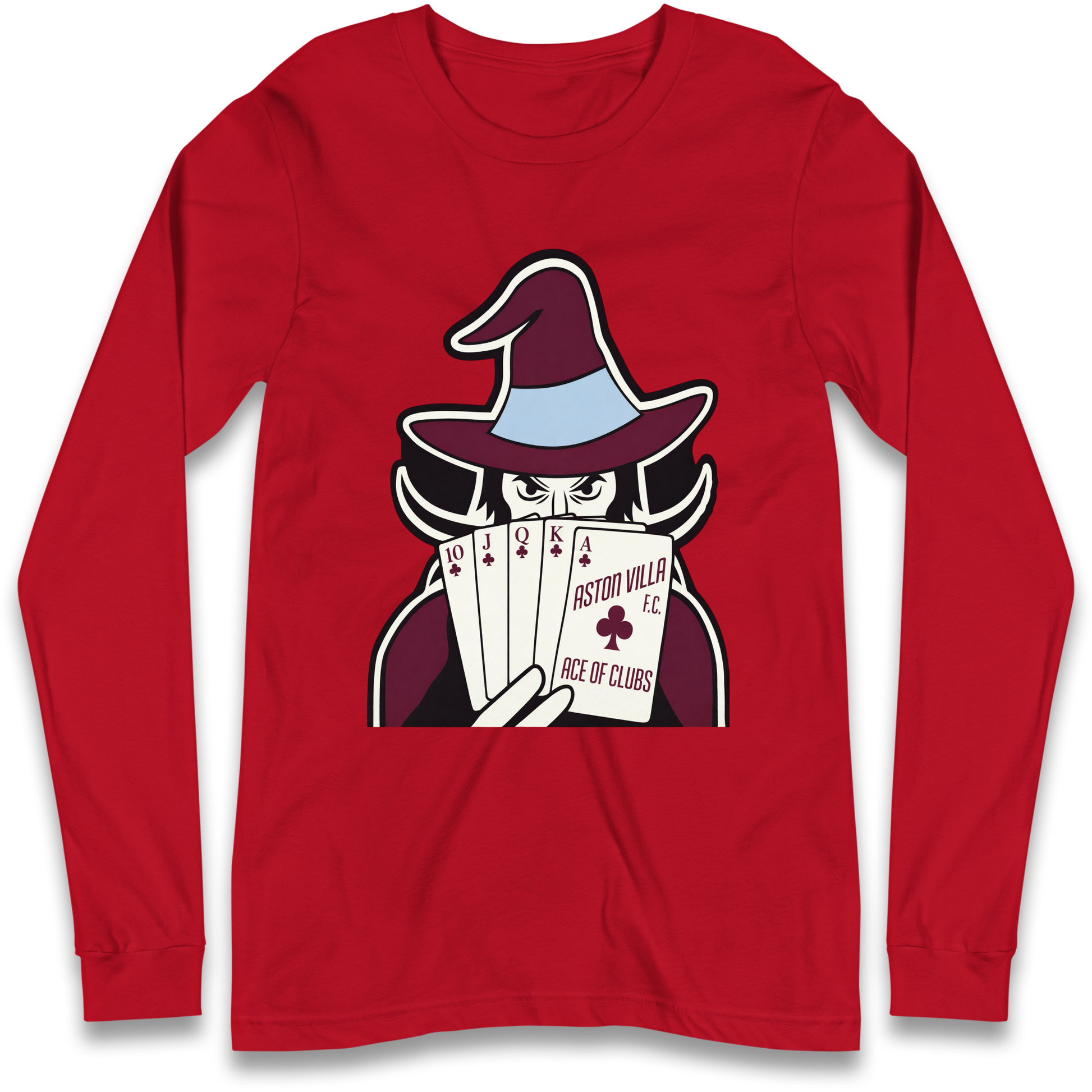 Aston Villa Long Sleeve Football Shirt