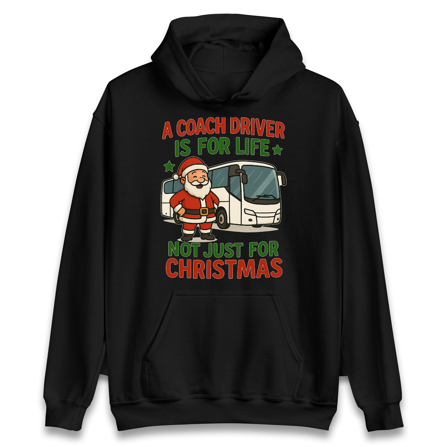 Coach Driver Christmas Hoodie