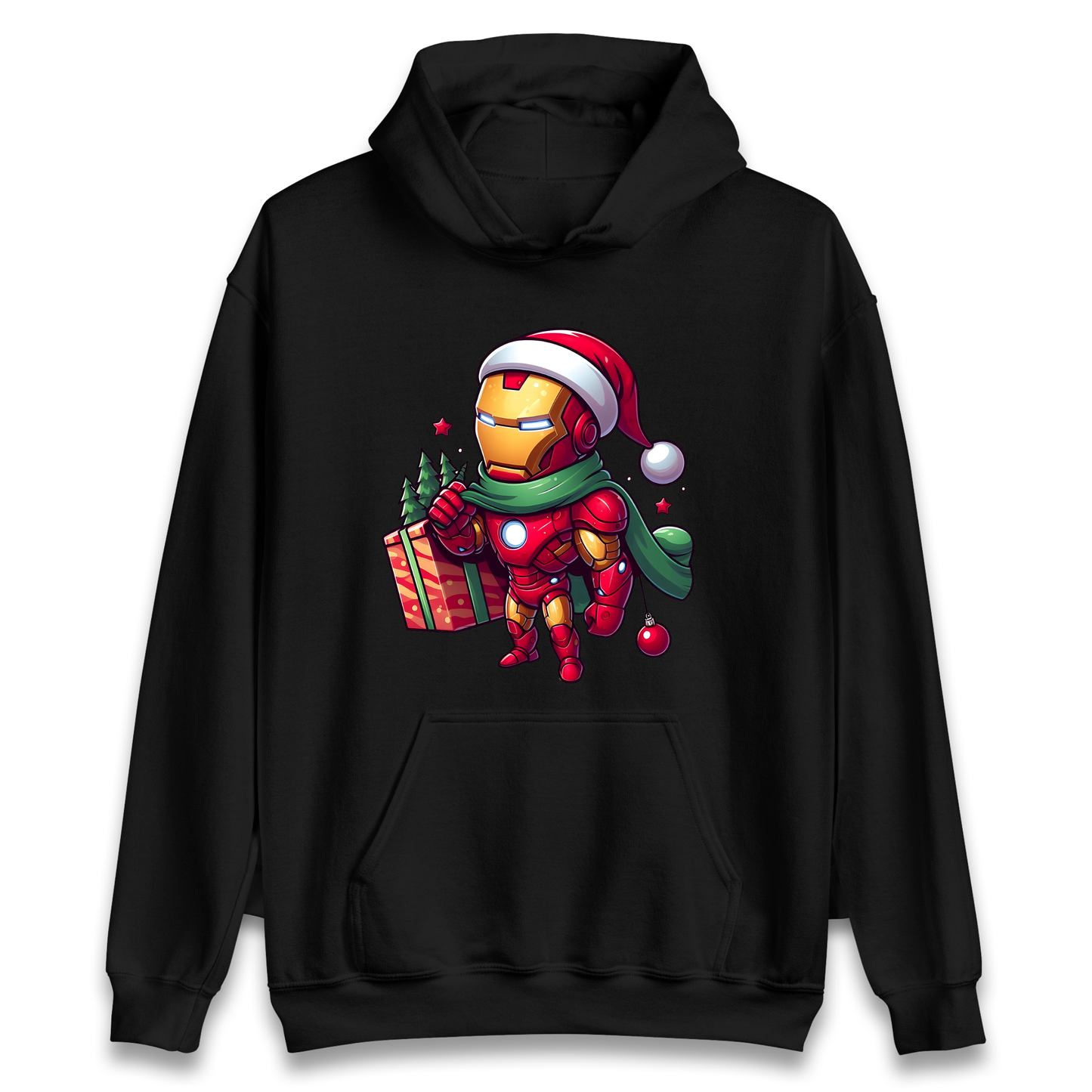 Ironman Santa Hoodie