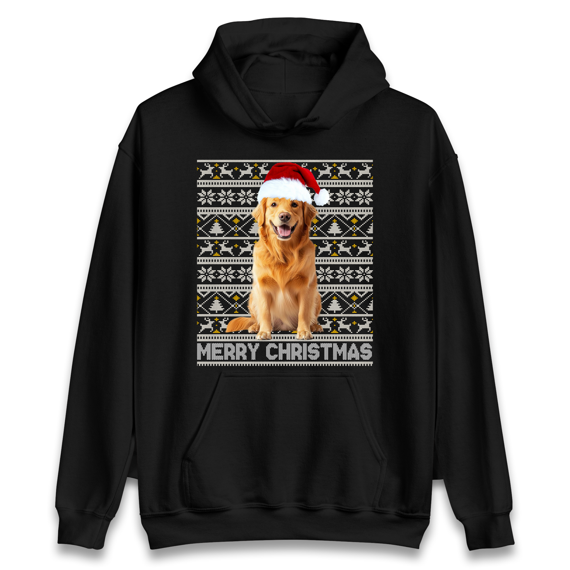 Merry Christmas Dog Hoodie