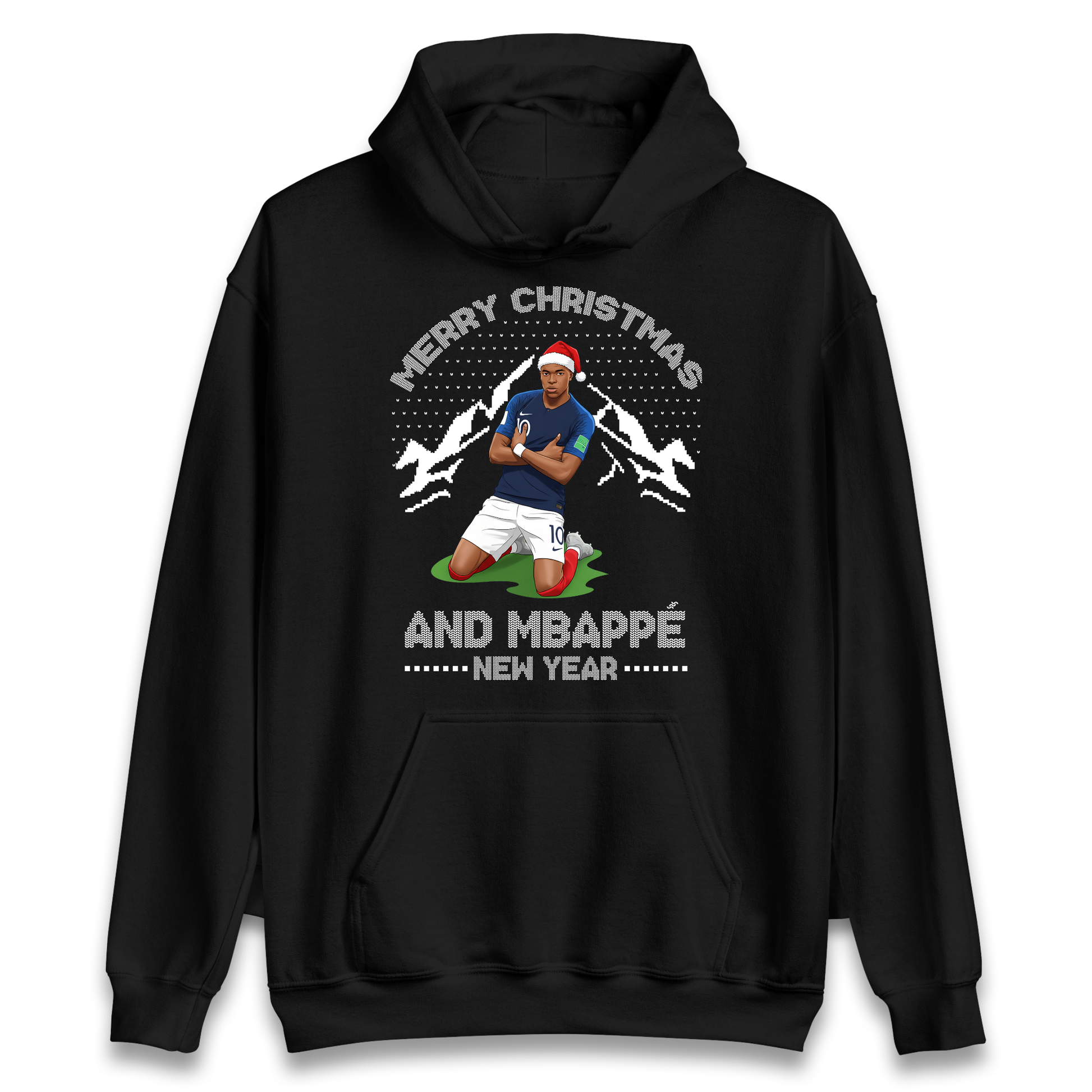 Mbappe Christmas Hoodie